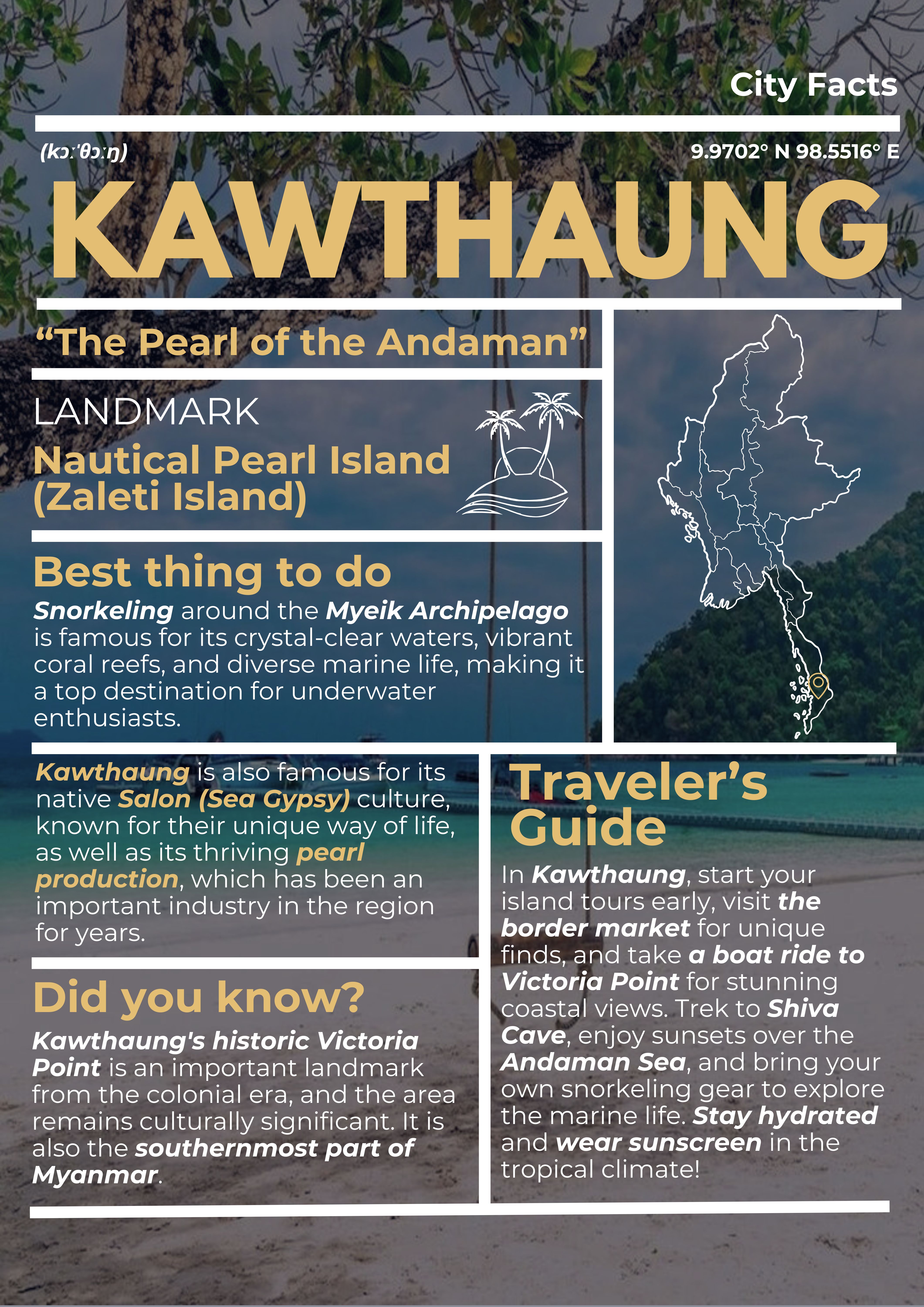 Kawthaung travel story
